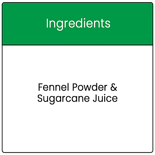 Shakti Fennel Jaggery - Natural, Aromatic, Rich In Antioxidants & Vitamins, Improves Digestion, 500 g