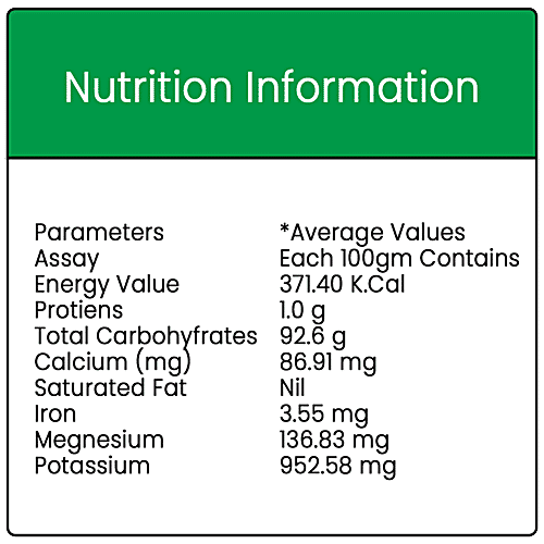 Shakti Fennel Jaggery - Natural, Aromatic, Rich In Antioxidants & Vitamins, Improves Digestion, 500 g