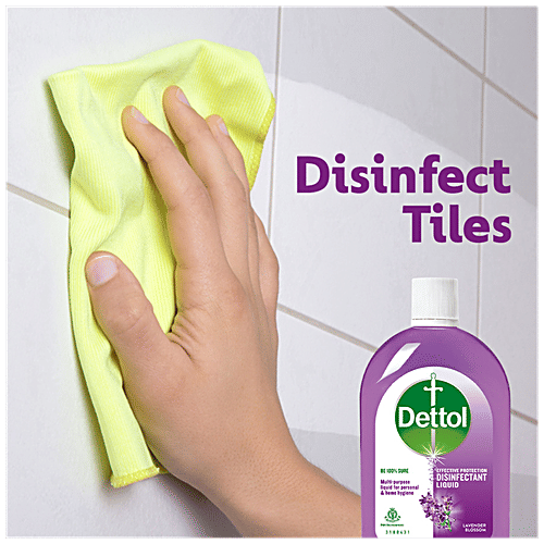 Dettol Liquid Disinfectant Floor Cleaner and Surface Cleaner - Lavender Blossom, 500 ml  