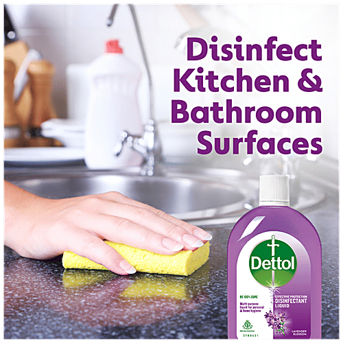 Dettol Liquid Disinfectant Floor Cleaner and Surface Cleaner - Lavender Blossom, 500 ml  