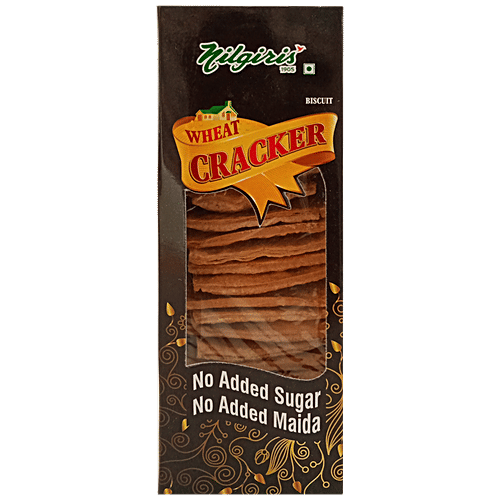Buy NILGIRIS Biscuit Wheat Cracker, No Added Sugar, No Added Maida Online at Best Price of Rs