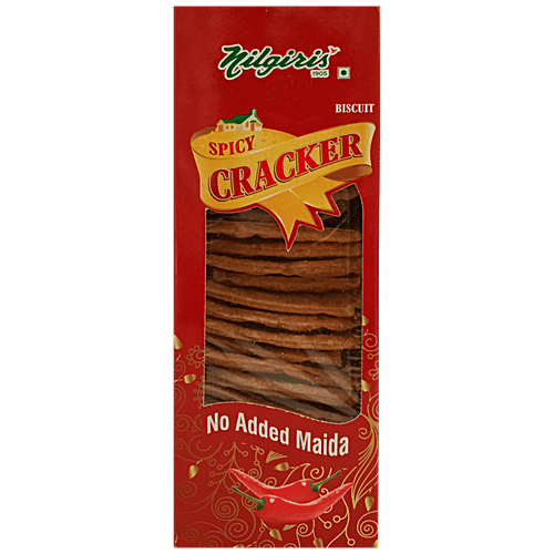 Buy NILGIRIS Biscuit Spicy Cracker, No Added Maida Online at Best