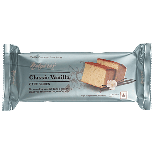 Buy NILGIRIS Cake Slices Classic Vanilla, Rich & Soft Texture