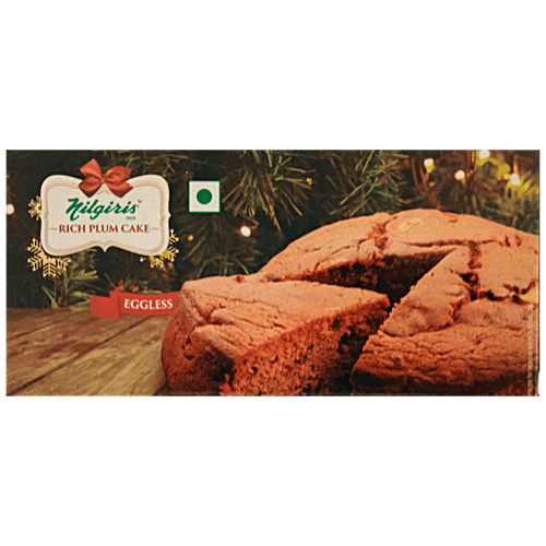 Buy NILGIRIS Rich Plum Cake Soft & Fluffy, Eggless Online at Best
