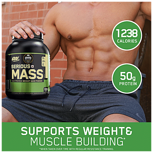 Buy Optimum Nutrition Serious Mass High Protein Weight Gain Powder