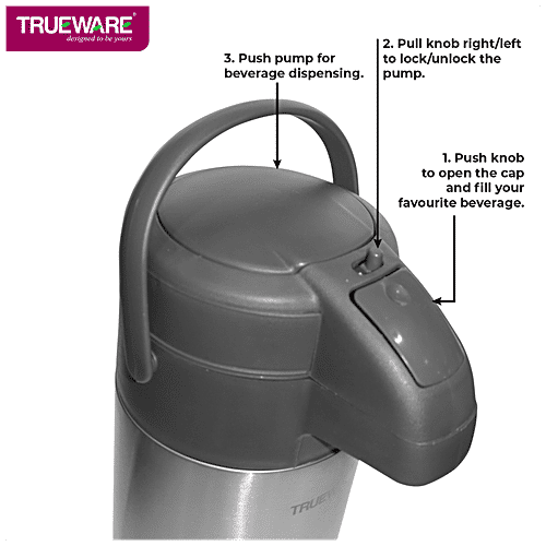 Buy Trueware Airpot Flask Durable, Leak Proof Online at Best Price of