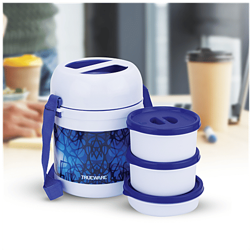 Buy Trueware Foody Insulated Lunch Box Set Air Tight, Leak Proof, Durable Online at Best Price