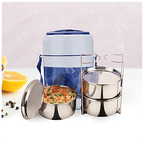 Buy Trueware Trendy Insulated Lunch Box Air Tight, Leak Proof Online