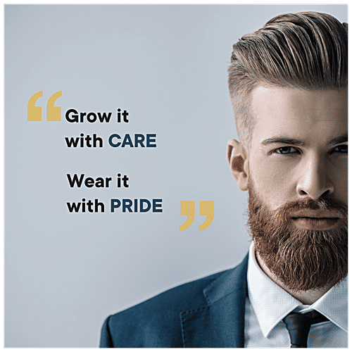 Men Deserve Beard Softener - Lite, Enriched With Argan Oil & Basil Oil, Reduces Itching & Softens Beard, 60 ml