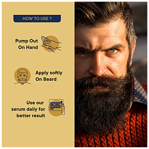 Men Deserve Beard Softener - Lite, Enriched With Argan Oil & Basil Oil, Reduces Itching & Softens Beard, 60 ml