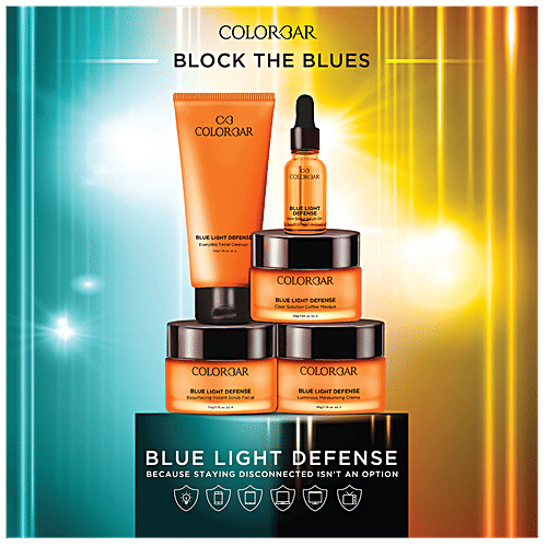 ColorBar Blue Light Defense - Everyday Facial Cleanser, Cleanse, Detoxify & Hydrate, Paraben-Free, 70 ml