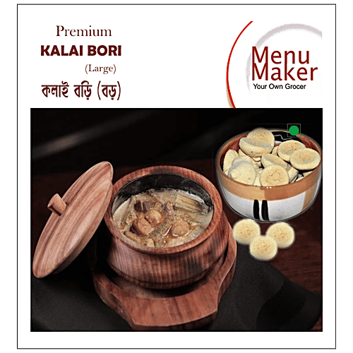 Menu Maker Kalai Bori - Large, Natural, Premium Quality, Rich In Protein, 100 g Pouch