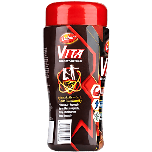 Dabur Vita Powder - Chocolate Nutrition Drink For Wholesome Growth, 500 g  