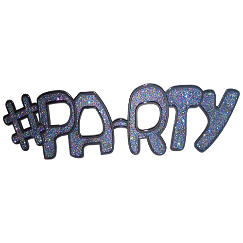 Se7en Eye Glass Party - Fun Accessories, For Birthday Parties, New Year Events, Assorted, 1 pc  