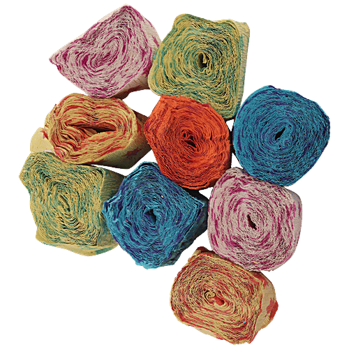 Se7en Printed Crepe Paper Roll - For DIY, Crafts, Party Decorations, 10 pcs