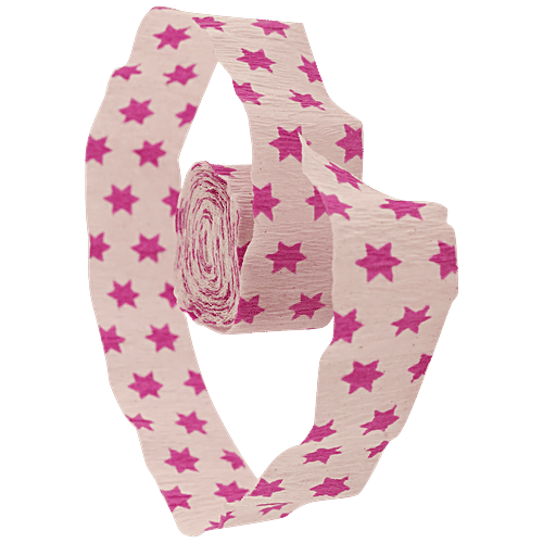 Se7en Printed Crepe Paper Roll - For DIY, Crafts, Party Decorations, 10 pcs