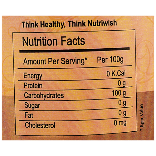 Nutriwish Erythritol - Healthy Sweetener, 250 g
