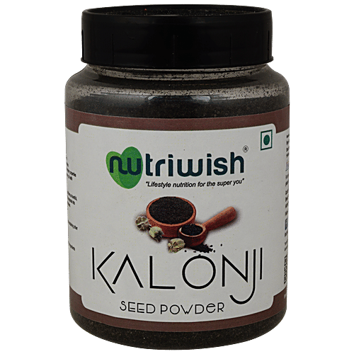 Nutriwish Kalonji Seed Powder - Supports Immunity, 200 g  