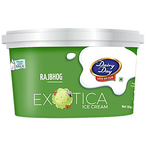 Buy Dairy day Exotica Ice Cream Rajbhog, Made With Milk Online at