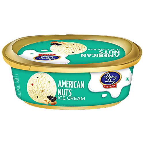 Buy Dairy day Ice Cream American Nuts, Rich & Creamy Online at Best