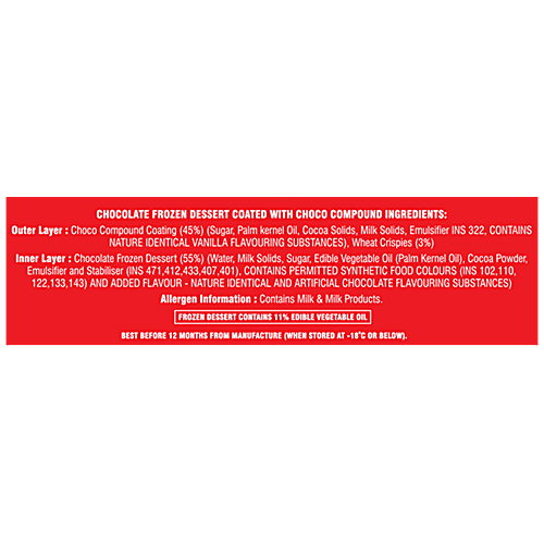 Buy Dairy day New Triple Bar Three Layered Choco Stick, Rich & Creamy