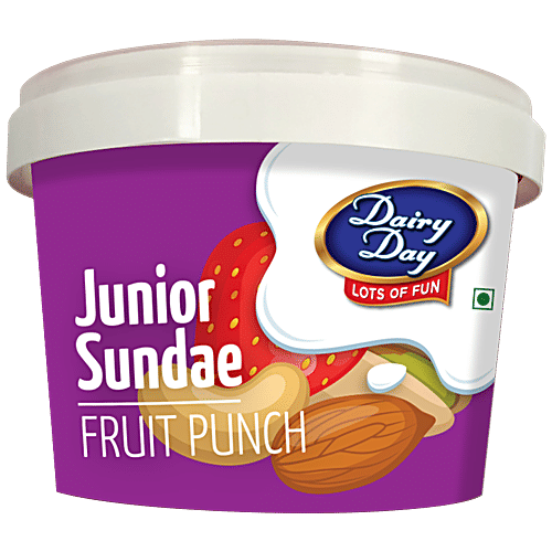 Buy Dairy day Junior Sundae Fruit Punch, Rich & Creamy Online at Best