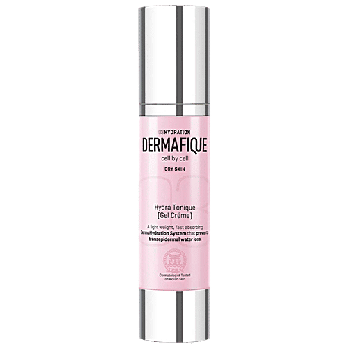 Dermafique Hydra Tonique - Gel Creme Face Serum, For Dry Skin, Dermatologist Tested, 50 g