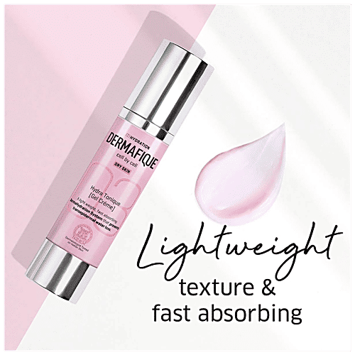 Dermafique Hydra Tonique - Gel Creme Face Serum, For Dry Skin, Dermatologist Tested, 50 g