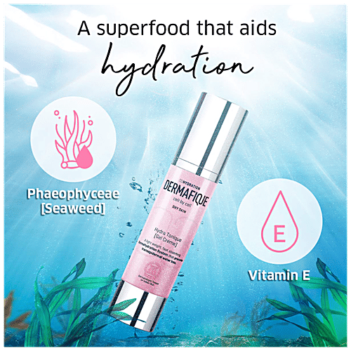 Dermafique Hydra Tonique - Gel Creme Face Serum, For Dry Skin, Dermatologist Tested, 50 g