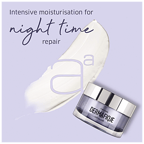 Dermafique Age Defying - Nuit Night Cream, For All Skin Types, Dermatologist Tested, Anti-ageing Creme, 50 g  