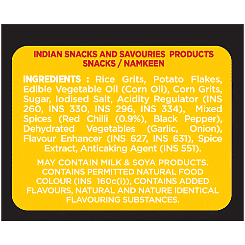 Cornitos Crusties Korean Chilli Puffs, 62 g Funky Zigzag Shape
Zappy Curry Flavour
Savoury and Crunchy