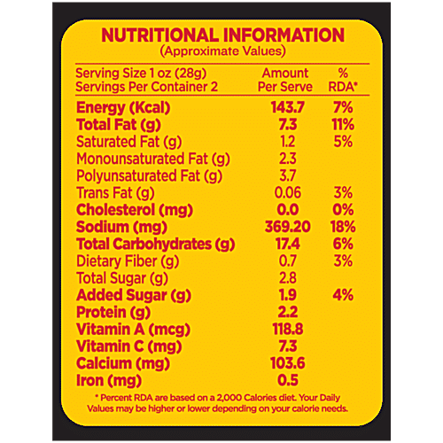Cornitos Crusties Korean Chilli Puffs, 62 g Funky Zigzag Shape
Zappy Curry Flavour
Savoury and Crunchy