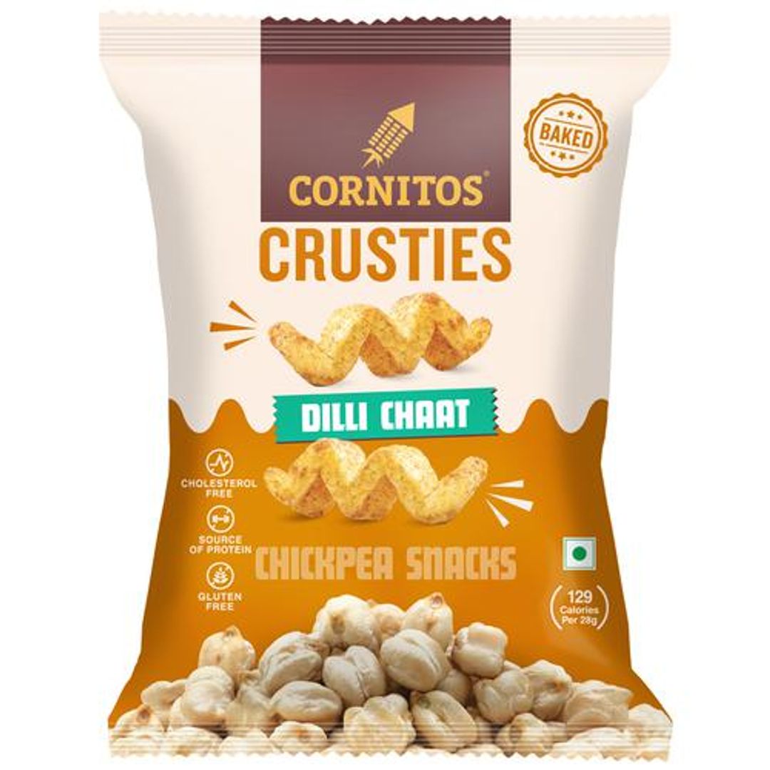 Cornitos Crusties Dilli Chaat Chickpea Puffs, 57 g 