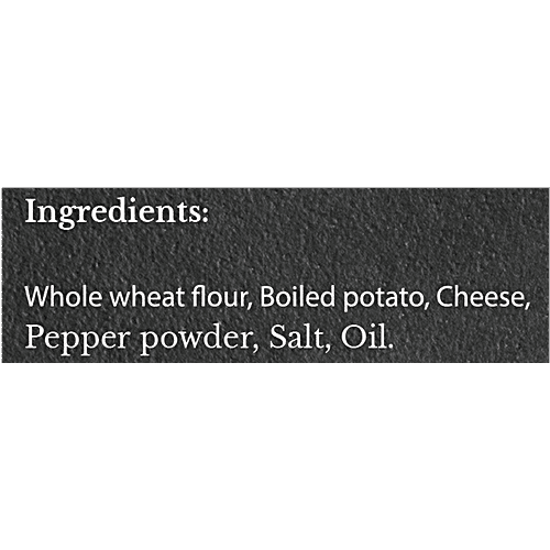 INDIAN PARATHA COMPANY Aloo Cheese Paratha - Whole Wheat, Heat To Serve, No Preservatives, 400 g  