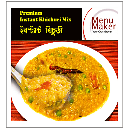 Menu Maker Instant Khichuri Mix - Premium, Bengal Special, Rich In Nutrients, Boosts Immunity, 200 g Pouch 