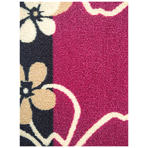 Athom Trendz Anti Skid Door/Floor Mat - Eazy Home Flower Printed, Premium, Strong & Durable, 1 pc  
