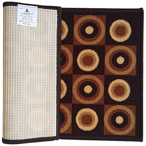 Athom Trendz Anti Skid Door/Floor Mat - Eazy Home Rock & Roll, Premium, Strong & Durable, 1 pc