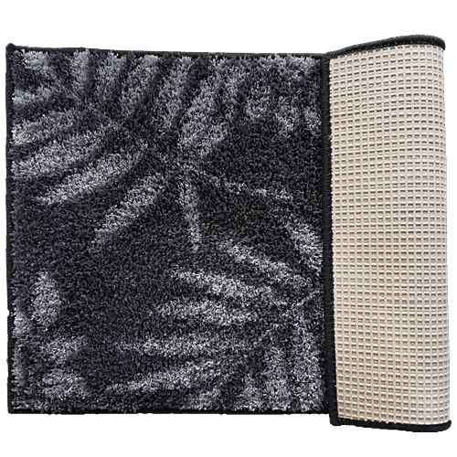 Athom Living Anti Slip Bath/Door/Floor Mat - Micro Designer Grey, Soft, Strong & Durable, 1 pc  