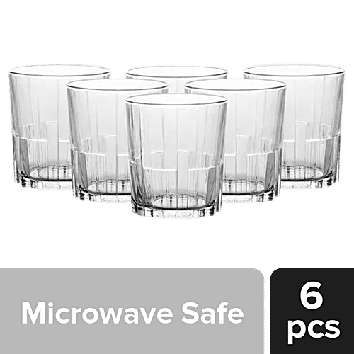 Buy Duralex Jazz Clear Tumbler Microwave & Dishwasher Safe, 1081AB/6