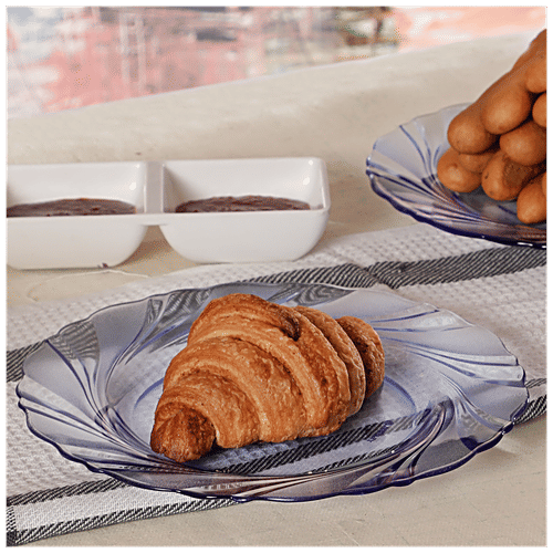 Duralex Beau Rivage Marine Dessert Plate - Chip Resistant, Datable, 3003BF/6, 6 pcs