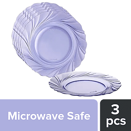 Duralex Beau Rivage Marine Dessert Plate - Chip Resistant, Datable, 3003BF/6, 6 pcs