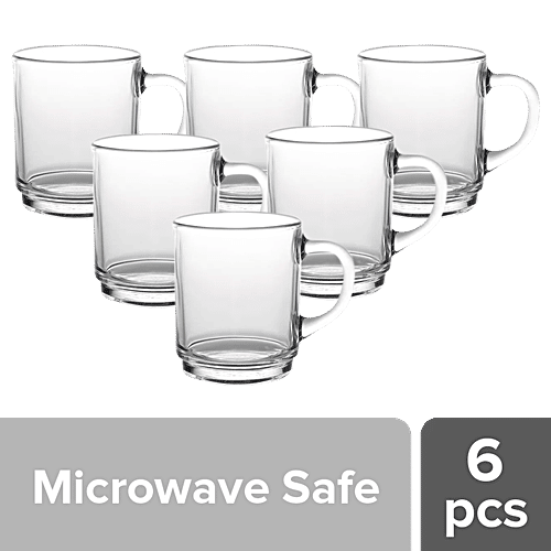 Buy Duralex Versailles Clear Mug Microwave & Dishwasher Safe, 4020AR