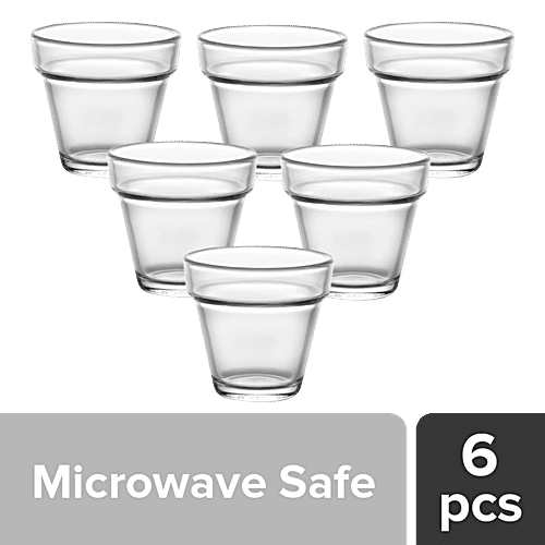 Buy Duralex Arôme Clear Verrine Dishwasher & Microwave Safe, 5001AB/6 Online at Best Price of