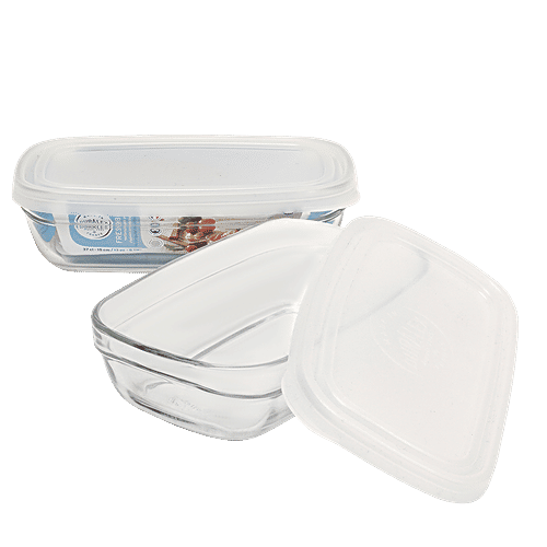 Buy Duralex Freshbox Clear Rectangular With Frosted Lid, Dishwasher