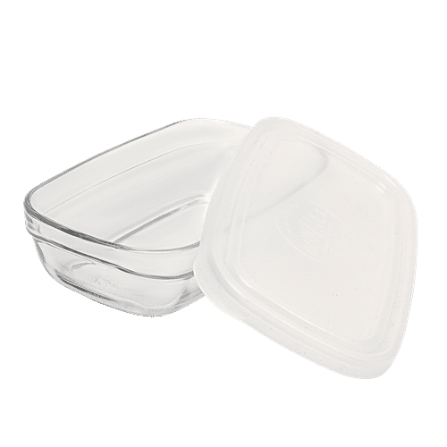 Buy Duralex Freshbox Clear Rectangular With Frosted Lid, Dishwasher