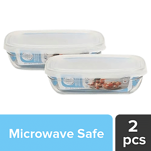 Buy Duralex Freshbox Clear Rectangular With Frosted Lid, Dishwasher