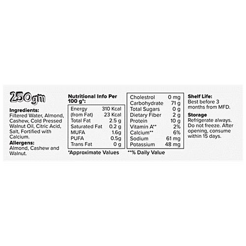 One Good Paneer - Plant-Based, Vegan, No Preservatives, 250 g Box 