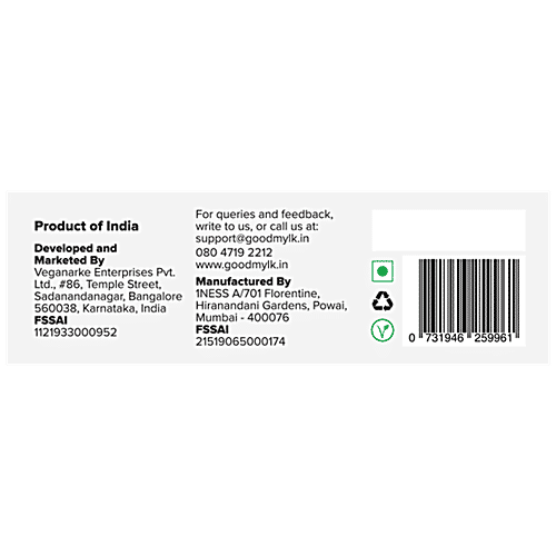 One Good Paneer - Plant-Based, Vegan, No Preservatives, 250 g Box 