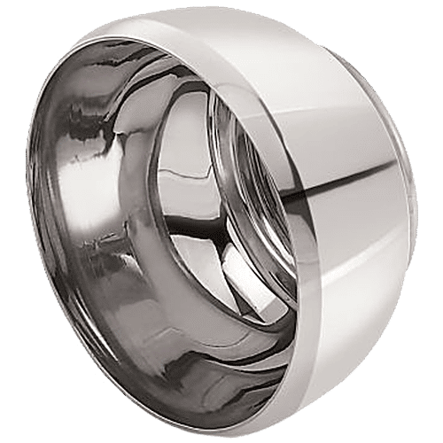 Neelam Stainless Steel Apple Vati/Bowl/Katori - Strong & Sturdy, Size No. 6, 18 g PRM, 250 ml  