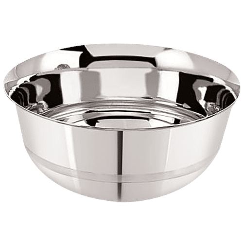 Neelam Stainless Steel  Flower Dlx Vati/Bowl/Katori - Strong & Sturdy, Size No. 5, 18 g PRM, 150 ml  